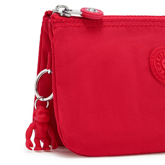 Kipling Creativity Large Pouch Taske Rød | DK 2091DF